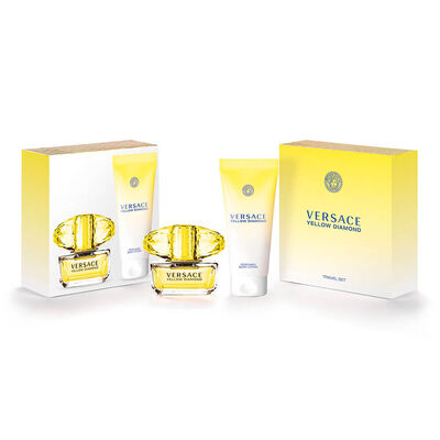 Kit Coffret Versace Yellow Diamond Feminino Eau de Toilette